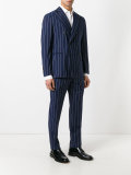 pinstripe two piece suit