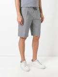 pleated detail shorts