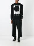 geometric print sweatshirt