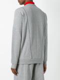 piped trim detail sweatshirt