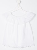 eyelet off the shoulder top