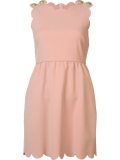 scallop hem dress