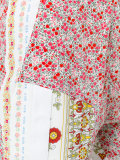 floral print cropped trousers