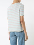 stripe knitted top