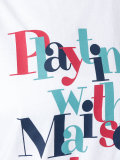slogan logo T-shirt 