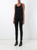 fringed panel tank top