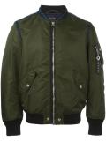 side pocket bomber jacket