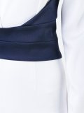 contrast waistband jumpsuit
