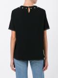 eyelet detail T-shirt