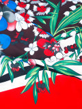 floral print scarf