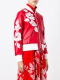 floral bomber jacket