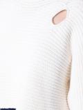 mock neck cropped jumper