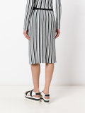 vertical striped skirt