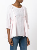 ruffle-detail blouse