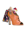 silk scarf sandals 