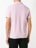 logo patch polo shirt 