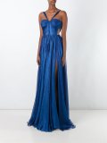 side slit long dress
