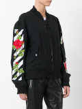 roses logo bomber jacket 