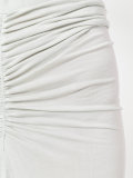 ruhed maxi skirt 