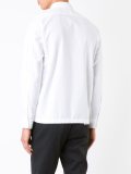 drawstring button down shirt