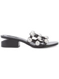 pearl embellished sandals