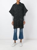 oversized marled jumper 