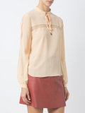 silk blouse