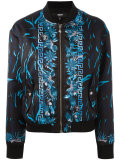 printed bomber jacket 
