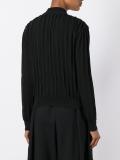ribbed cropped cardigan