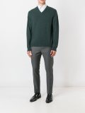 'The Burlington'v领毛衣