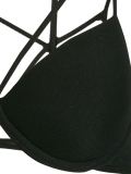 strappy underwire bra