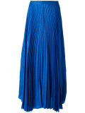 pleated maxi skirt 