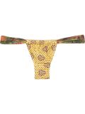 printed bikini bottoms