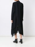 lace hem shirt dress