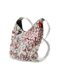 x Re/Done graffiti shoulder bag