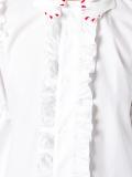 ruffled detail shirt
