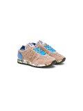 perforated lace-up sneakers