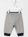 logo stripe track pants 