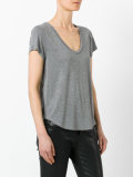 scoop neck T-shirt