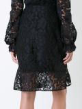 lace front wrap skirt