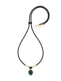 strass pendant necklace