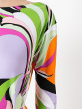 abstract pattern dress