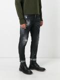 Glamhead distressed detail jeans