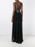 lace panel gown 