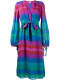 stripe long sleeve dress