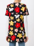 flower embroidered shortsleeved jacket