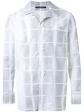 checked pyjama shirt