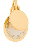 logo drop earrings