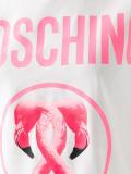 flamingo print T-shirt