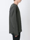 longsleeved pinstripe top